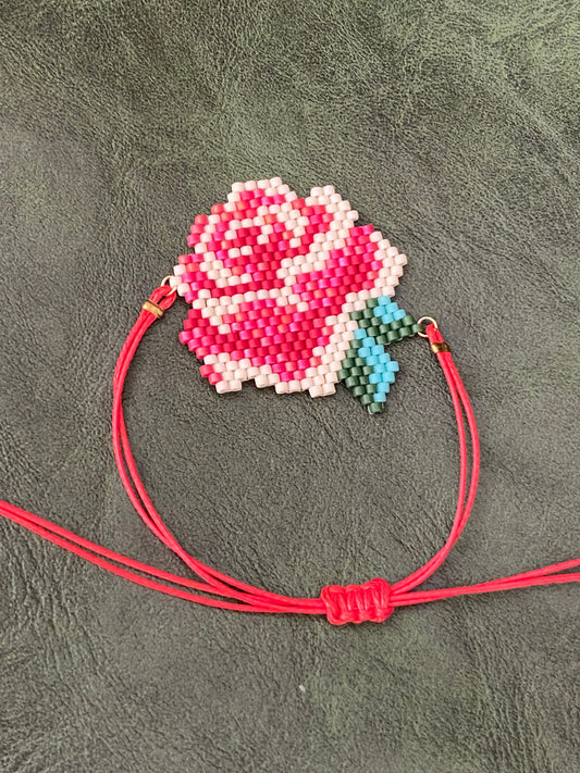 Beaded Rose Bracelets